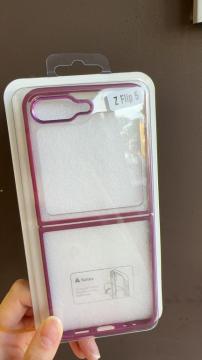 Coque Transparent Silicone TPU + PC pour Samsung Galaxy Z Flip 5