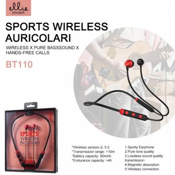OFFRE Ellietech BT110 Écouteurs Bluetooth avec Fil Sportif OFF30