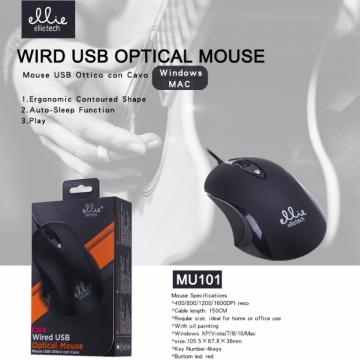 Ellietech MU101 Souris  Filaire