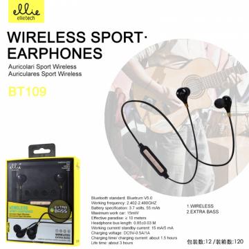 OFFRE Ellietech BT109 Écouteur Bluetooth  Avec Fil Sportif OFF30
