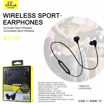 OFFRE Ellietech BT109 Écouteur Bluetooth  Avec Fil Sportif OFF30