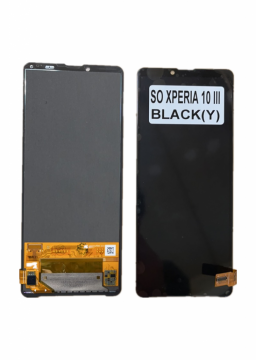 Original Écran Complet Vitre Tactile LCD Sony Xperia 10 III Noir