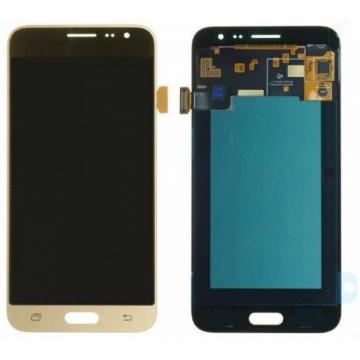 Écran Complet Vitre Tactile LCD OLED Samsung Galaxy J3 2016 (J320F) Doré
