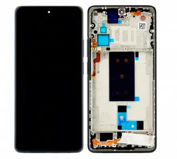 Original Écran Complet Vitre Tactile LCD avec Châssis POCO F4 GT 2022 Service Pack Noir