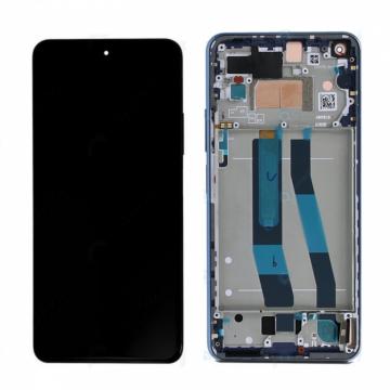 Original Écran Complet Vitre Tactile LCD avec Châssis XIAOMI MI 11I (M2012K11G) / MI 11 PRO / MI 11X PRO (2021)/Poco F3  Service Pack Blanc