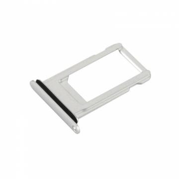 Original Tiroir SIM iPhone 8 / SE 2020 (A2275 / A2298 / A2296) / SE 2022 (A2595 / A2782 / A2784 / A2783 / A2785) Argent