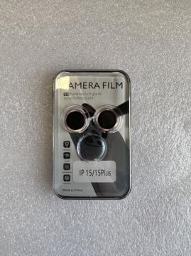Film Caméra Verre Trempé 9H Anti-trace d'oeil d'aigle pour iPhone 15 6.1'' / 15 Plus 6.7"
