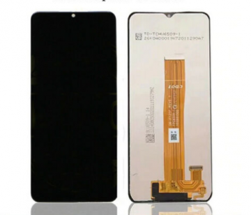 Service Pack Sans Châssis Écran Complet Vitre Tactile LCD Samsung Galaxy A12 (A125F)/ M12 4G (M127F) Noir