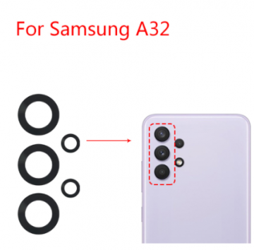 Vitre Caméra Samsung A32 4G (A325F) NOIR