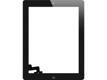 Vitre Tactile+Bouton Home iPad 2 (A1395 / A1396 / A1397) Noir