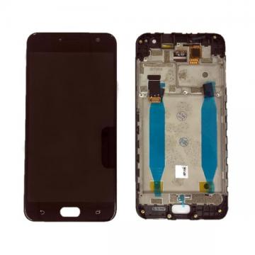 Original Écran Complet Vitre Tactile LCD avec Châssis Asus Zenfone 4 Selfie ZB553KL Noir