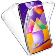 Coque Silicone Double 360 Degres Transparente pour Samsung Galaxy M51