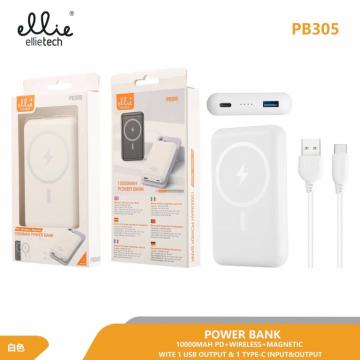 Ellietech PB305 Power Bank Magnetic 10000mAh sans Fil OFF30
