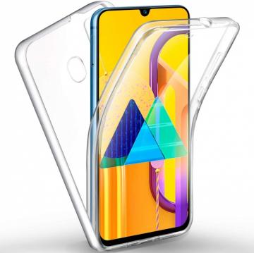 Coque Silicone Double 360 Degres Transparente pour Samsung Galaxy M21 / M30s