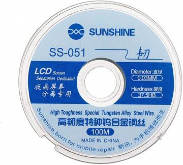 SUNSHINE SS-051 Fil Métallique Pour Séparer L'écran OLED