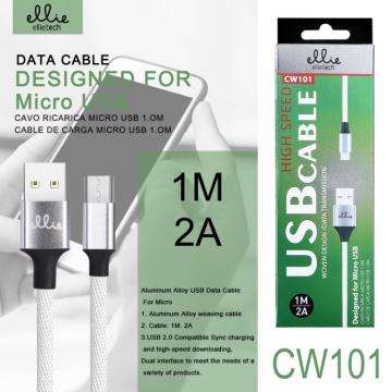 Ellietech CW101 Câble Micro USB 2A 1M