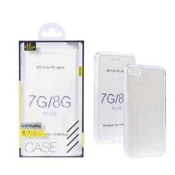 Coque Silicone Double 360 Degres Transparente pour iPhone 7 Plus / 8 Plus 5.5"