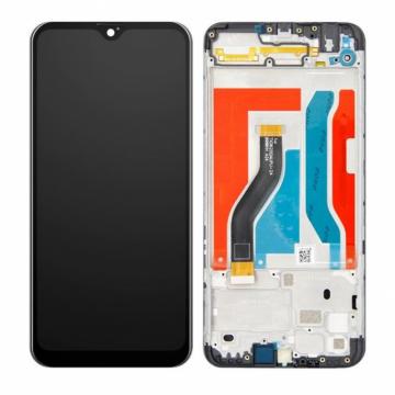 Original Écran Complet Vitre Tactile LCD Châssis SAMSUNG A10S (A107F) Service Pack Noir