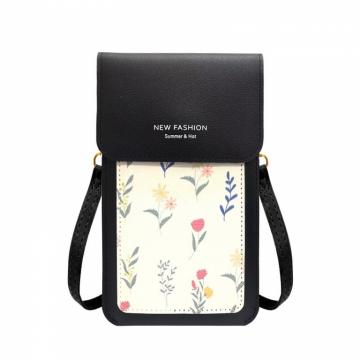 Sac à main Messenger Bag Mobile Wallet Épaule Motif floral
