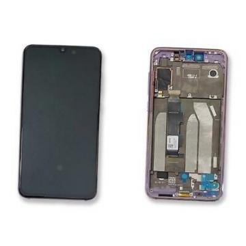 Original Écran Complet Vitre Tactile LCD avec Chassis XIAOMI MI 9 SE Service Pack Violet