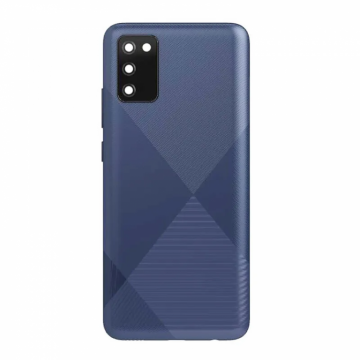 Cache Batterie Samsung Galaxy A02S (A025F) Bleu No Logo