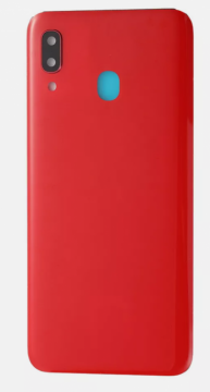 Cache Batterie Samsung Galaxy A20 (A205F) Rouge No Logo
