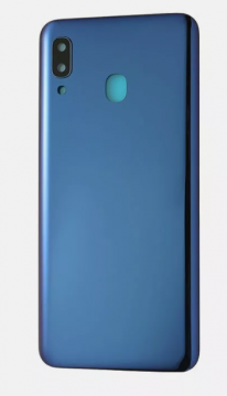 Cache Batterie Samsung Galaxy A20 (A205F) Bleu No Logo