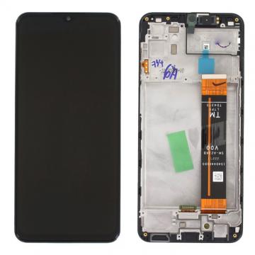 Original Écran Complet Vitre Tactile LCD Châssis Samsung Galaxy A23 5G 2022 (A236B) Service Pack Noir