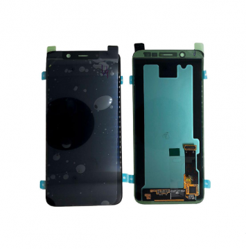 Original Écran Complet Vitre Tactile LCD Samsung Galaxy A6 Plus A6+ 2018 (A605F) Noir Service Pack