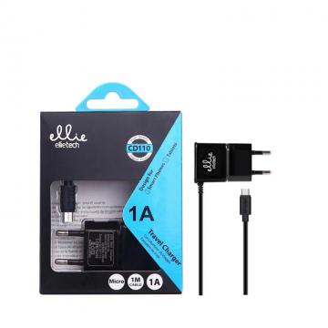 Ellietech CD110 Chargeur avec Câble Micro USB 1A 1M
