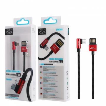 Ellietech CW301 Câble Micro USB 2.4A 1M