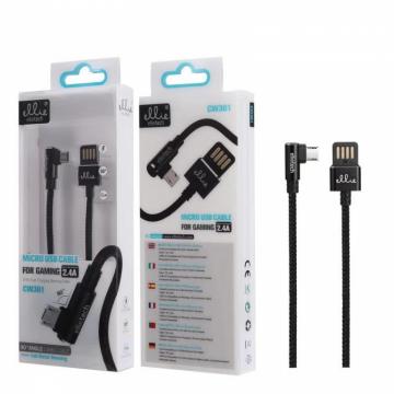 Ellietech CW301 Câble Micro USB 2.4A 1M