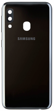 Cache Batterie avec Lentille Samsung A20E (A202F) Noir