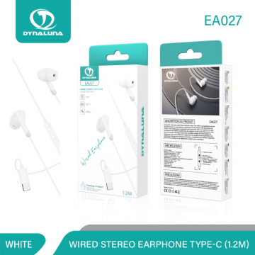 Dynaluna EA027 Stereo Écouteurs pour Type-C Mobile Intra-auriculaires Filaires