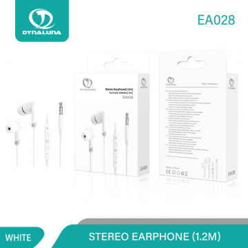 Dynaluna EA028 Stereo Écouteurs Intra-auriculaires Filaires Stéréo Jack 3.5mm