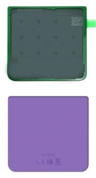 Cache Batterie Samsung Galaxy Zflip 3 (F711B) Violet