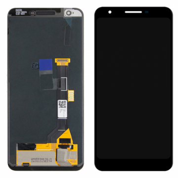 Écran Complet Vitre Tactile LCD OLED Google Pixel 3a Noir