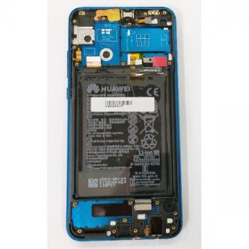 Original Écran Complet Vitre Tactile LCD + Batterie avec Châssis Huawei Honor 9X Lite Service Pack Vert