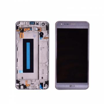 Écran Complet Vitre Tactile LCD Châssis LG X Cam / K580 / K580I / K580Y Titane