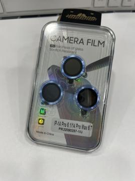 Film Caméra Verre Trempé 9H Anti-trace d'oeil d'aigle pour iPhone 14 Pro 6.1'' / 14 Pro Max 6.7''