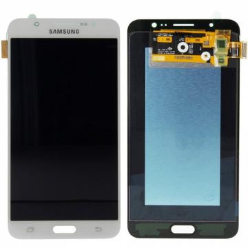 Écran Complet Vitre Tactile LCD OLED Samsung Galaxy J7 2016 (J710) Blanc
