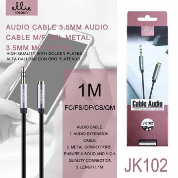 Ellietech JK102 Câble Audio Jack 1M