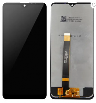 Écran Complet Vitre Tactile LCD Châssis LG K50S X540-BK Noir