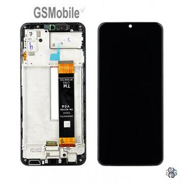 Original Écran Complet Vitre Tactile LCD Châssis Samsung Galaxy M23 5G 2022 (M236B)/M33(M336)/F23 5G Service Pack Noir