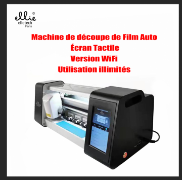 Ellietech Machine de Découpe de Film Auto, Écran Tactile, Version WiFi, Utilisation Illimités