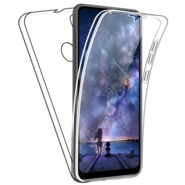 Coque Silicone Double 360 Degres Transparente pour Huawei Y6P 2020