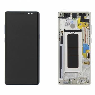 Original Écran Complet Vitre Tactile LCD Châssis Samsung Galaxy Note 8 (N950F) Service Pack Doré