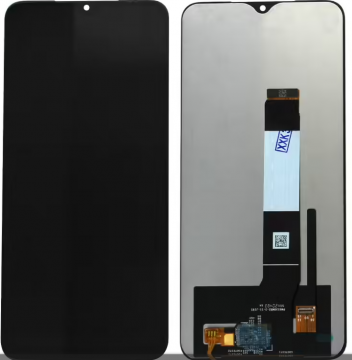 Service Pack sans Châssis Écran Complet Vitre Tactile LCD Xiaomi Redmi Note 9 4G Noir