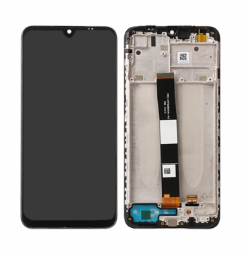 Original Écran Complet Vitre Tactile LCD avec Chassis XIAOMI Redmi 9A /Redmi 9C/Redmi 9AT Noir