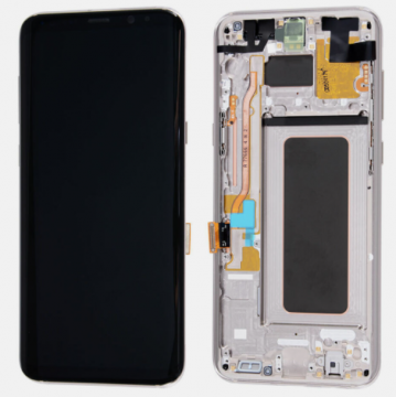 Écran SAMSUNG S8 Plus (G955) LCD TFT With Fram ( NO Emprent) Argent